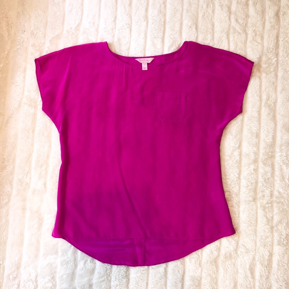 2 Lilly Pulitzer Silk Tees